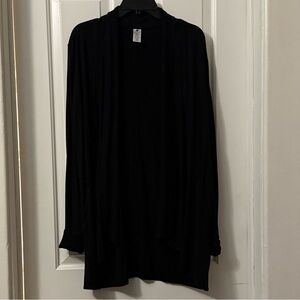 Elegant Black Women's Cardigan